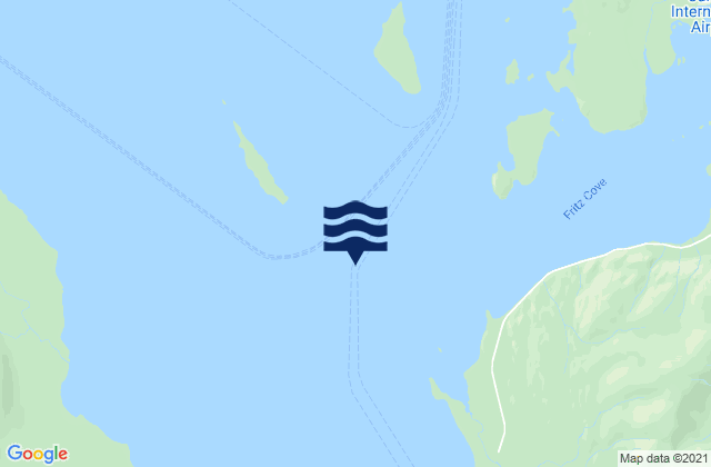 Portland Island SW of, United Statesの潮見表地図