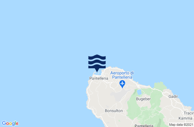 Porto di Pantelleria, Italyの潮見表地図