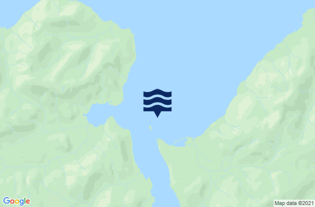 Povorotni Island Pogibshi Point, United Statesの潮見表地図