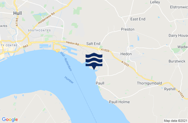 Preston, United Kingdomの潮見表地図