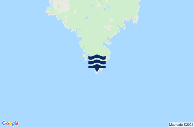 Price Island, Canadaの潮見表地図