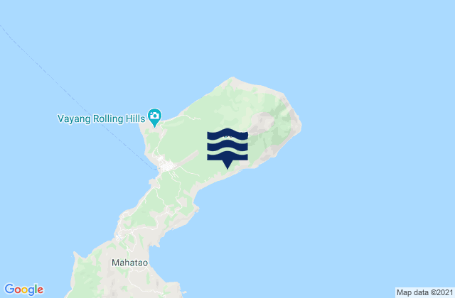 Province of Batanes, Philippinesの潮見表地図