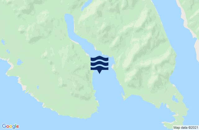 Puerto Alert, Chileの潮見表地図