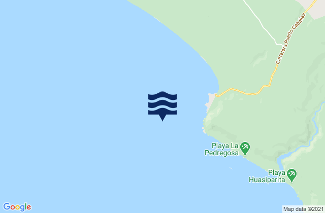 Puerto Caballas, Peruの潮見表地図