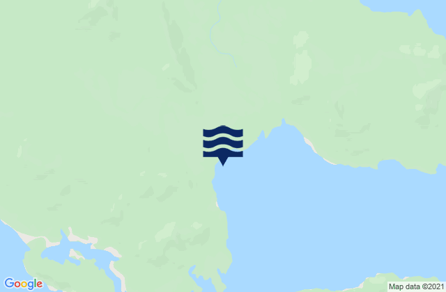 Puerto Covadonga, Chileの潮見表地図