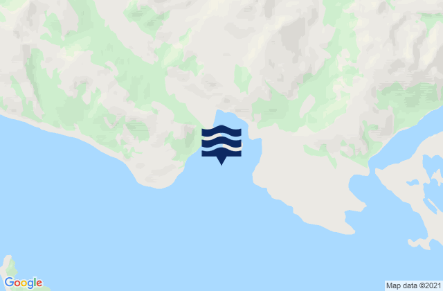 Puerto Gallant, Chileの潮見表地図