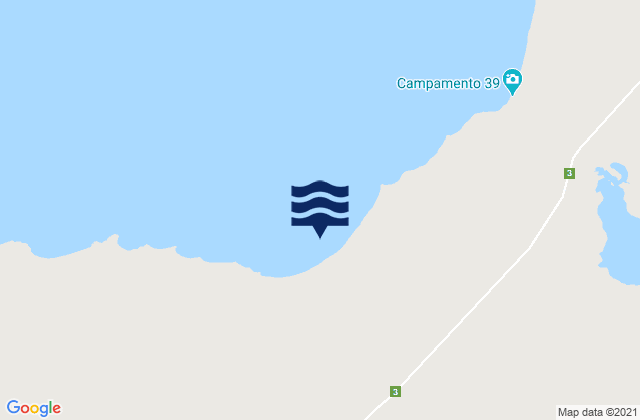 Puerto San José, Argentinaの潮見表地図