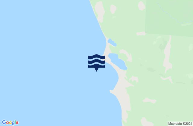 Puerto Yartou, Chileの潮見表地図