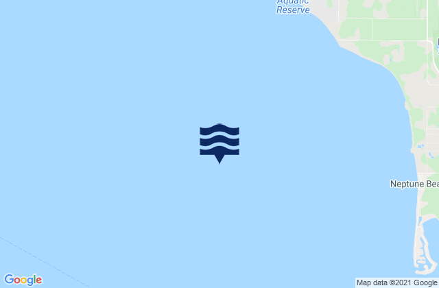 Puffin Island Light 4.8 miles north of, United Statesの潮見表地図