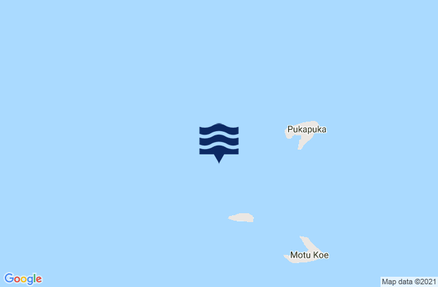 Pukapuka, American Samoaの潮見表地図