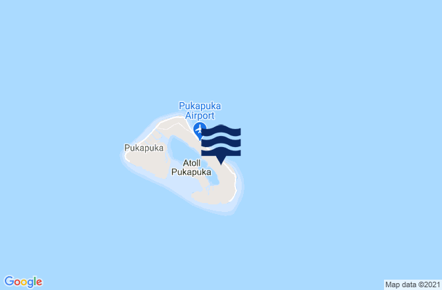 Pukapuka, French Polynesiaの潮見表地図