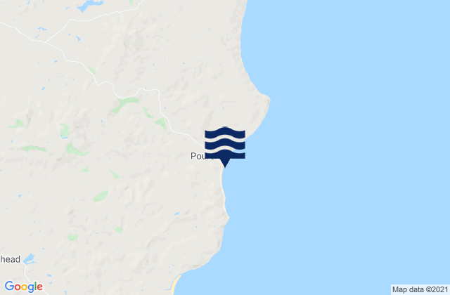 Punawaitai, New Zealandの潮見表地図