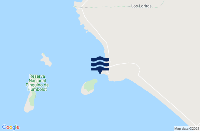 Punta Choros, Chileの潮見表地図