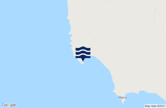 Punta Cono, Mexicoの潮見表地図