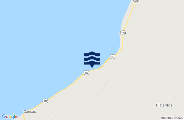 Punta Mero, Peruの潮見表地図