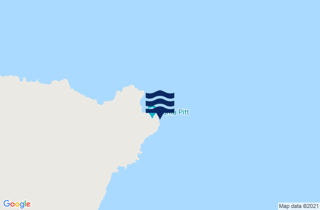 Punta Pitt, Ecuadorの潮見表地図