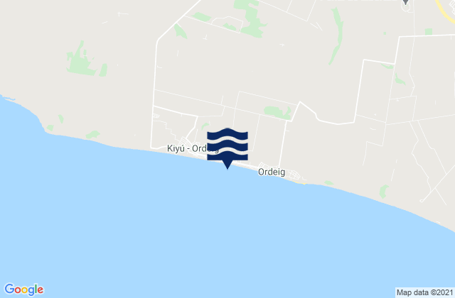 Puntas de Valdéz, Uruguayの潮見表地図