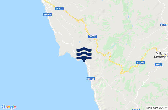 Putifigari, Italyの潮見表地図