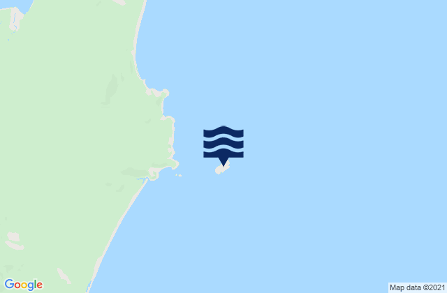 Rabbit Island, Australiaの潮見表地図
