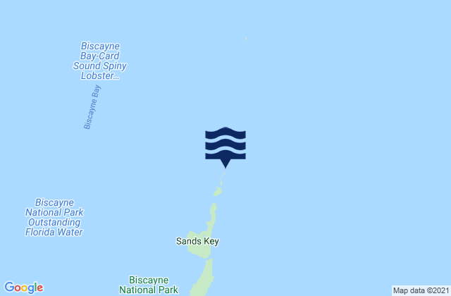 Ragged Keys (Biscayne Bay), United Statesの潮見表地図