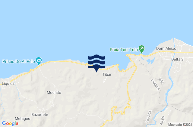 Railaco, Timor Lesteの潮見表地図
