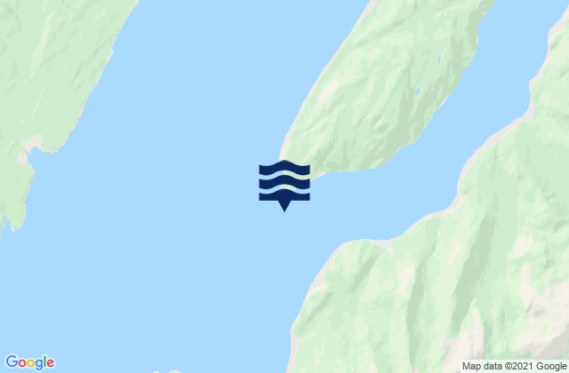 Ranger Islet, Canadaの潮見表地図