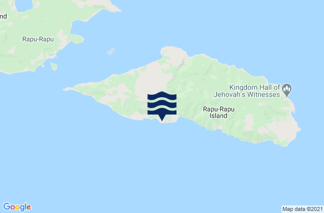 Rapu-Rapu, Philippinesの潮見表地図