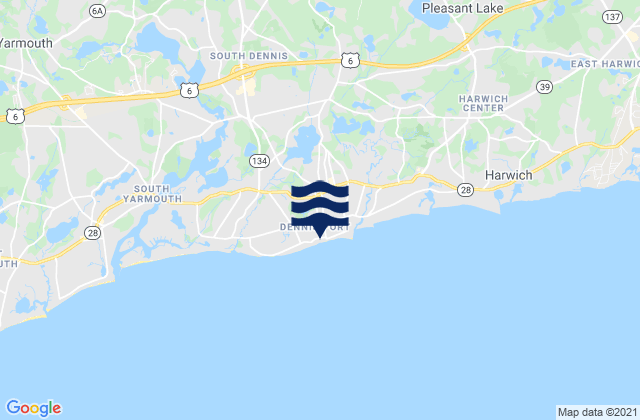 Raycroft, United Statesの潮見表地図