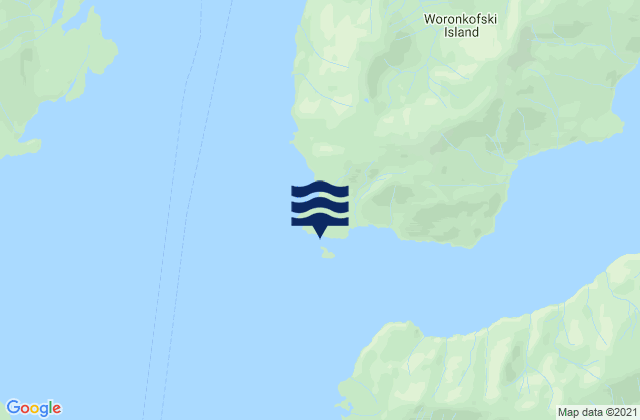 Reef Point (Stikine Strait), United Statesの潮見表地図