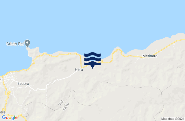 Remexio, Timor Lesteの潮見表地図