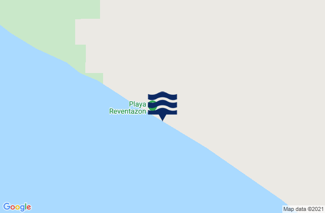 Reventazon, Peruの潮見表地図