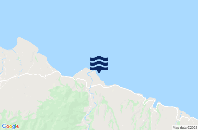 Rhee Beru, Indonesiaの潮見表地図