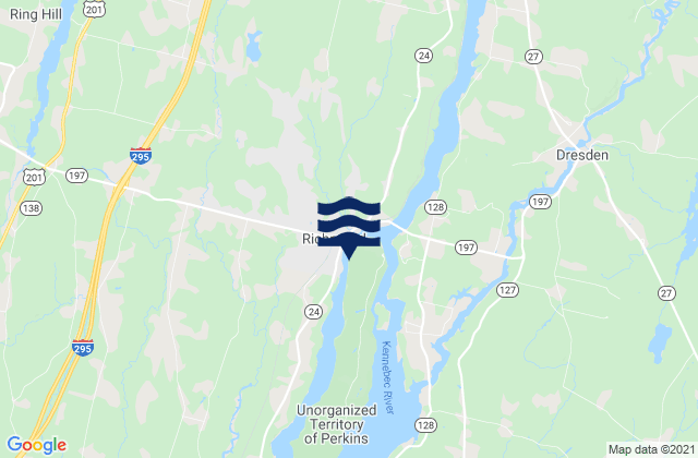 Richmond, United Statesの潮見表地図
