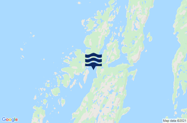Riley Cove, Canadaの潮見表地図