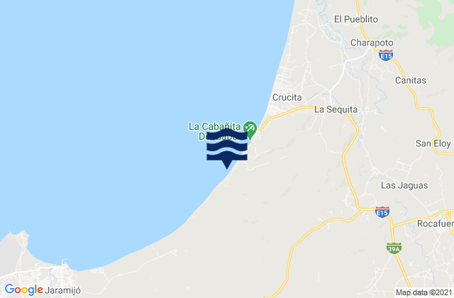 Rio Chico, Ecuadorの潮見表地図