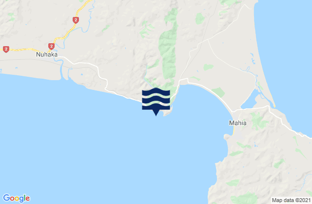 Rolling Stones (Mahia Peninsula), New Zealandの潮見表地図