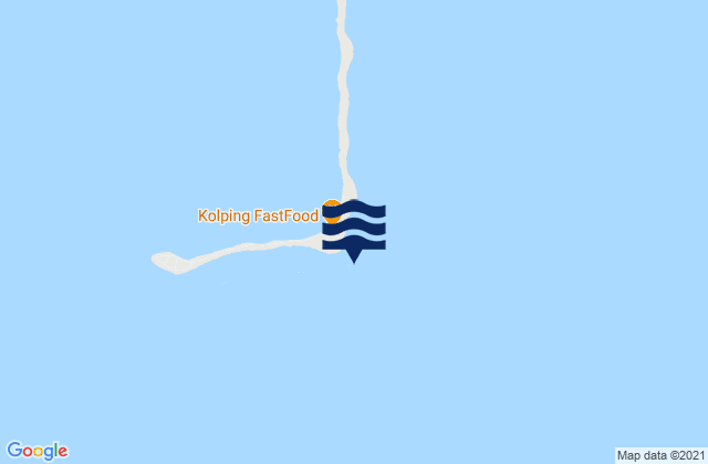 Rongelap Island, Micronesiaの潮見表地図
