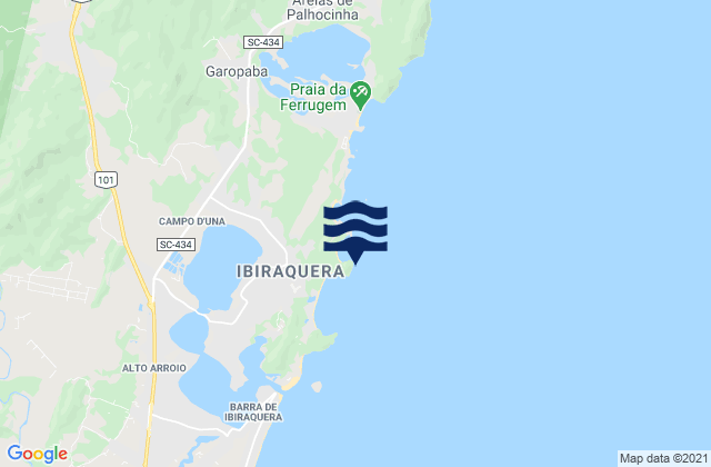 Rosa, Brazilの潮見表地図