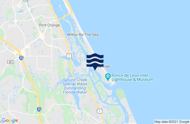 Rose Bay, United Statesの潮見表地図