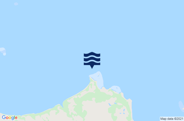 Round Point, Australiaの潮見表地図