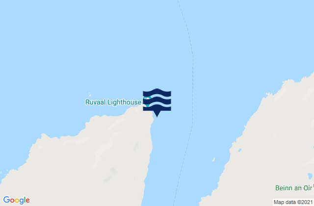 Rubha Amhail, United Kingdomの潮見表地図