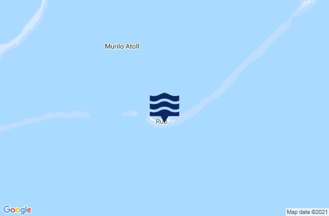 Ruo Municipality, Micronesiaの潮見表地図