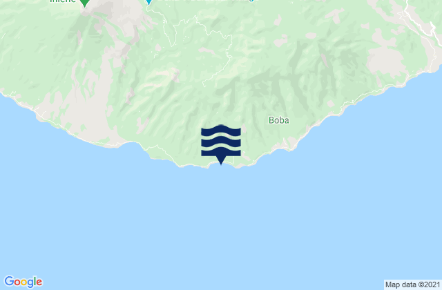 Rutojawa, Indonesiaの潮見表地図