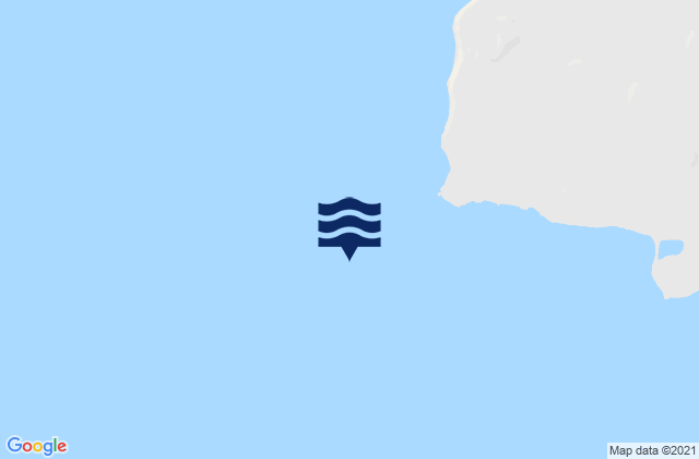SW Point St. Paul Island 1 mile off, United Statesの潮見表地図