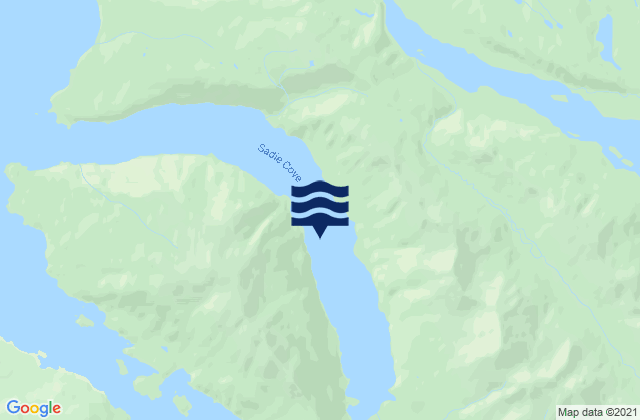 Sadie Cove (Kachemak Bay), United Statesの潮見表地図