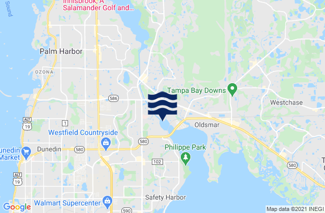 Saint George, United Statesの潮見表地図
