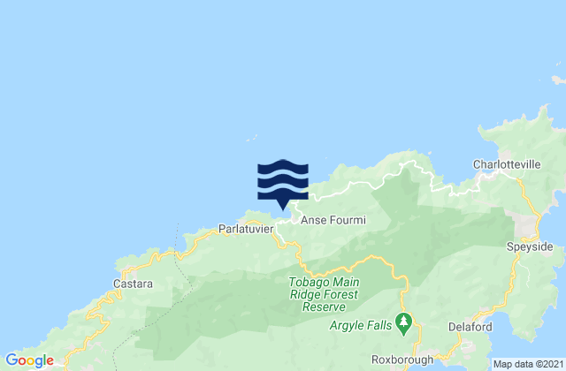 Saint John, Trinidad and Tobagoの潮見表地図