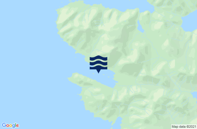 Sakie Bay, United Statesの潮見表地図