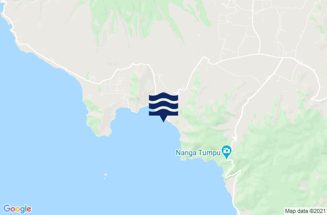Samangawah, Indonesiaの潮見表地図