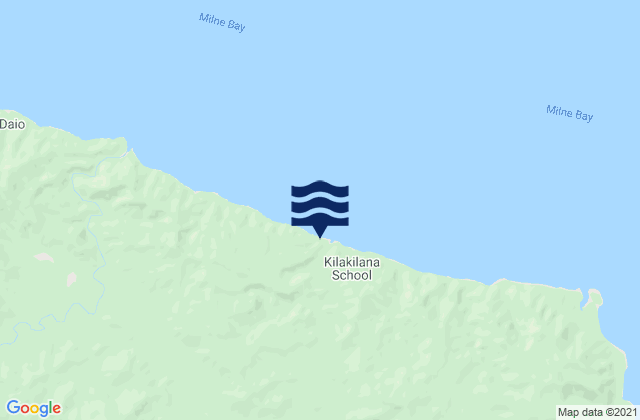 Samarai Murua, Papua New Guineaの潮見表地図